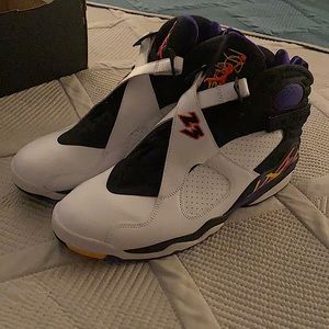 Three peat Jordan 8s [Like new, worn once]